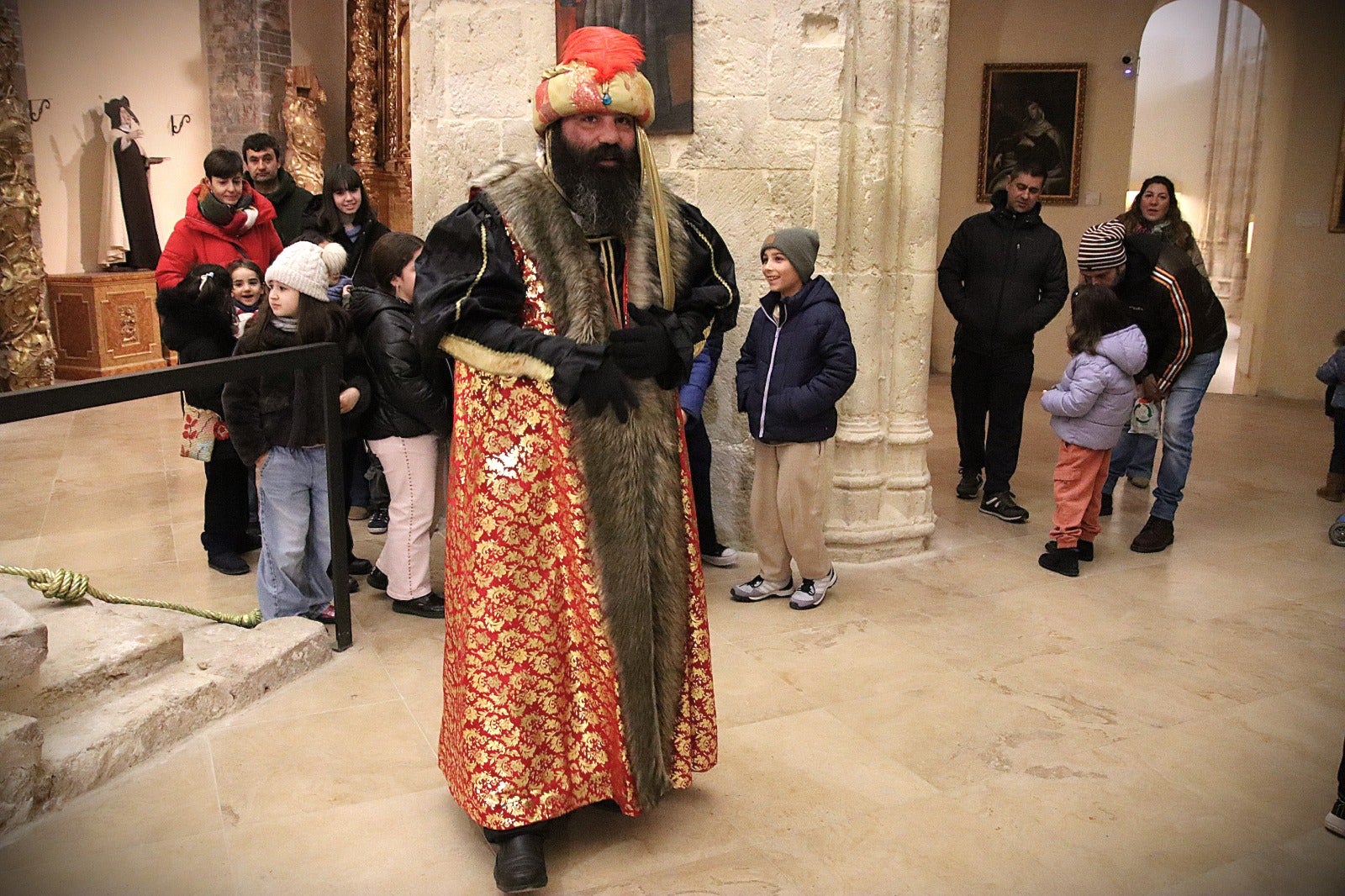 El paje de Baltasar al que le gustan las obras de arte de Rioseco